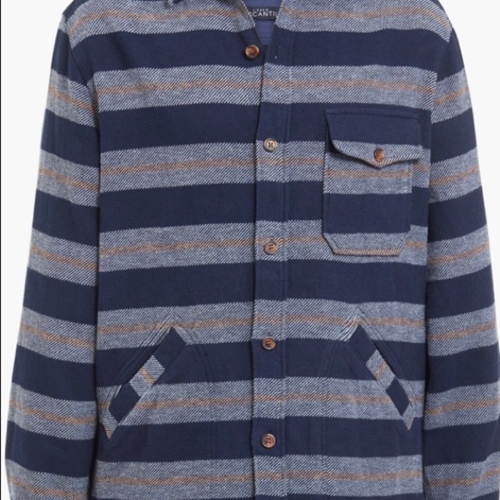 NWT- J.Crew Mercantile blanket shirt jacket.